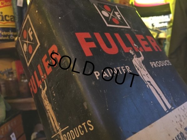 画像4: 50s Vintage Fuller Paints Lacquer Thinner 8530 Tin (MA609) (4)