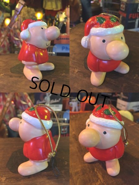 画像2: 70s Vintage Ziggy Xmas Ceramic Ornament (MA624)  (2)