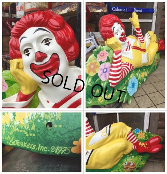 画像2: 70s Vintage Ronald McDonald's Wall Display (MA625)  (2)