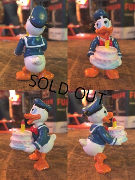 画像2: Vintage Disney Donald Duck Pvc Happy Birthday (MA637) (2)