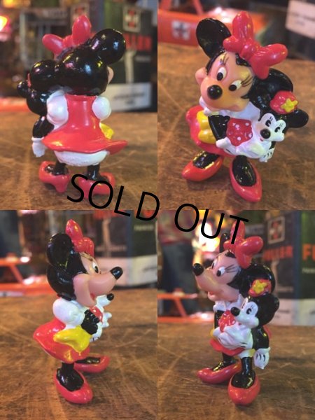 画像2: Vintage Disney Minnie Mouse Pvc Mini Minnie (MA635) (2)