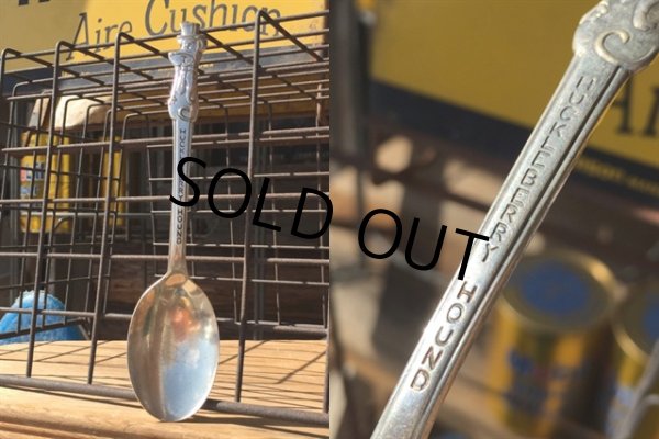 画像2: 1960s Vintage Huckleberry Hound Silver Spoon (MA663) (2)