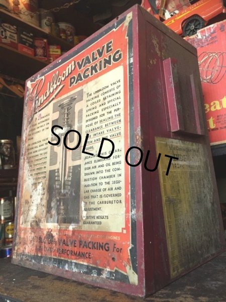 画像2: 1920s Vintage Lindbloom Valve Store Cabinet (MA637) (2)