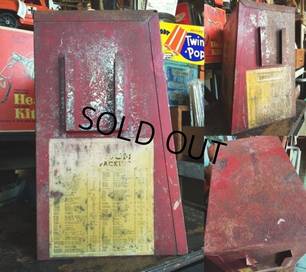 画像3: 1920s Vintage Lindbloom Valve Store Cabinet (MA637) (3)