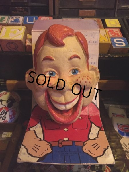 画像1: Vintage Howdy Doody Latex Finger Puppet (MA689)  (1)