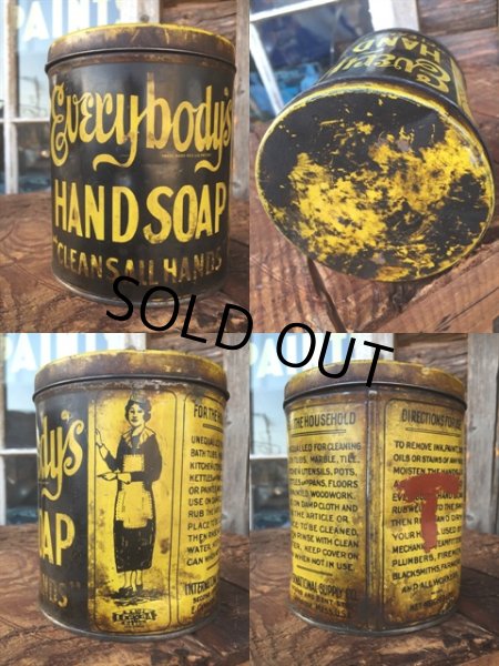 画像2: Vintage Everybody's Hand Soap Tin (MA700)  (2)