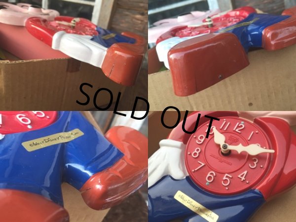 画像4: Vintage MI-KEN Mickey Wall Clock (MA701) (4)