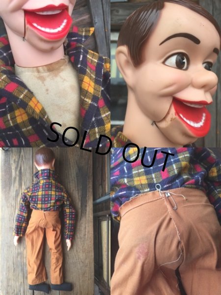画像4: 60s Vintage Danny O'Day Ventriloquist Doll (MA712)  (4)