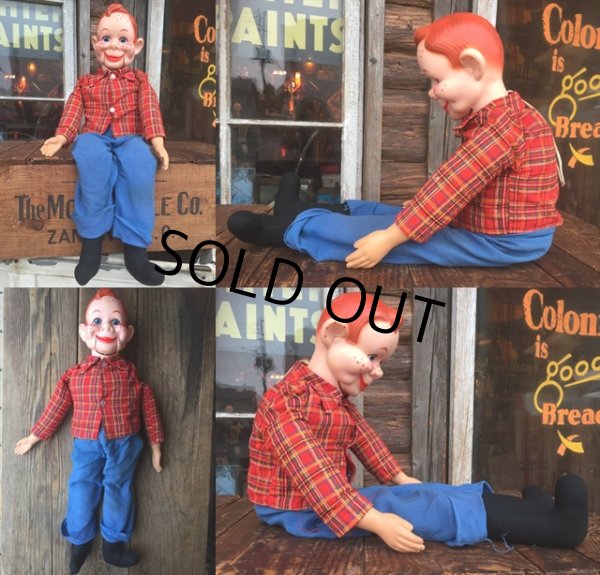 画像2: 70s Vintage Howdy Doody Ventriloquist Doll (MA714)  (2)