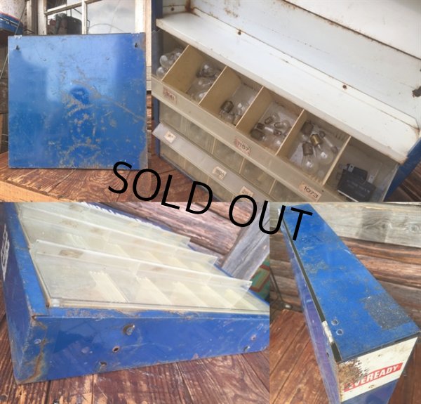 画像3: Vintage Evereday Auto Lamp Bulb Container Store Display (MA718) (3)