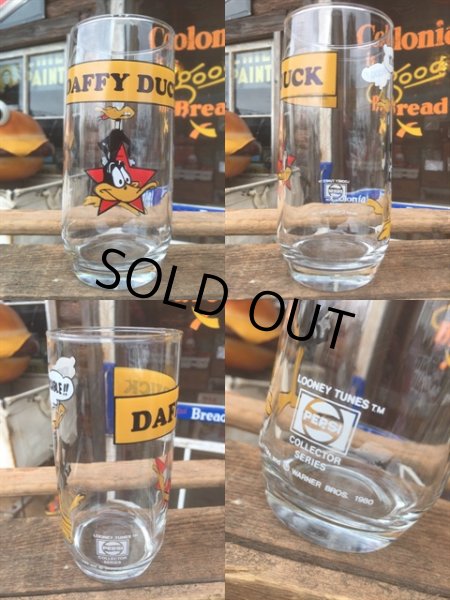 画像2: 80s Vintage Pepsi Glass Looney Tunes Daffy Duck (MA729) (2)