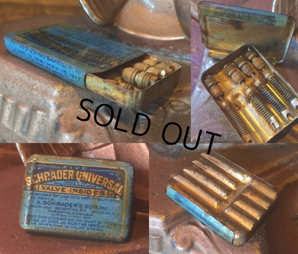 画像2: Vintage SCHRADER UNIVERSAL  Tin Can (MA747)  (2)