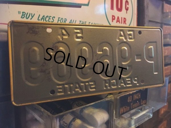 画像2: 50s Vintage Bicycle License Plate P-96969 (MA768) (2)