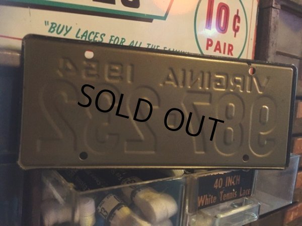 画像2: 50s Vintage Bicycle License Plate 987-232 (MA763) (2)