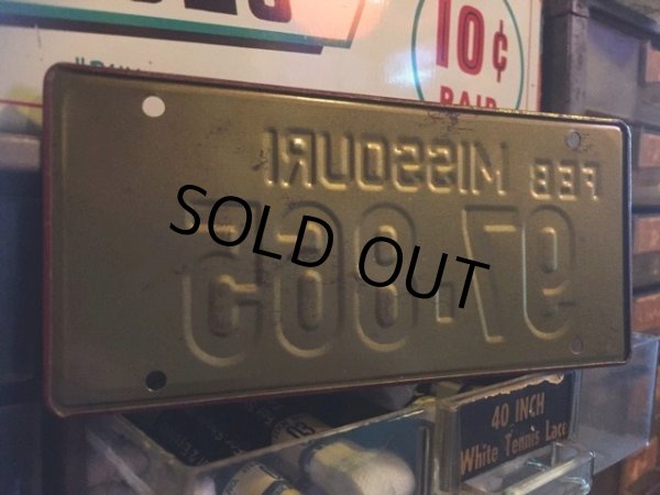 画像2: 50s Vintage Bicycle License Plate 97-865 (MA766) (2)