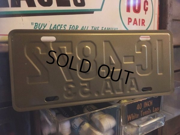 画像2: 50s Vintage Bicycle License Plate IC-4872 (MA767) (2)