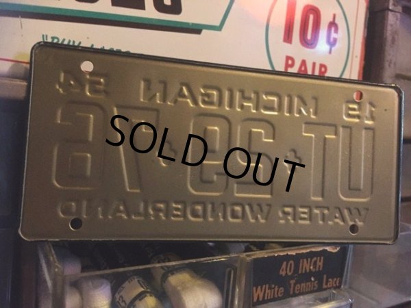 画像2: 50s Vintage Bicycle License Plate UT-29-76 (MA764) (2)