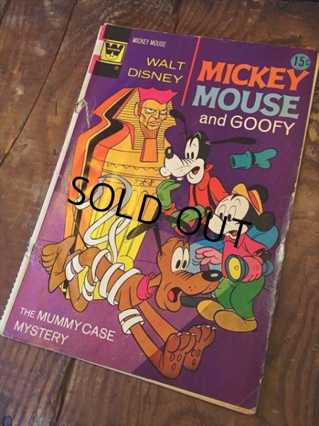 画像1: Vintage Comic Disney Mickey Mouse and Goofy (C22) (1)