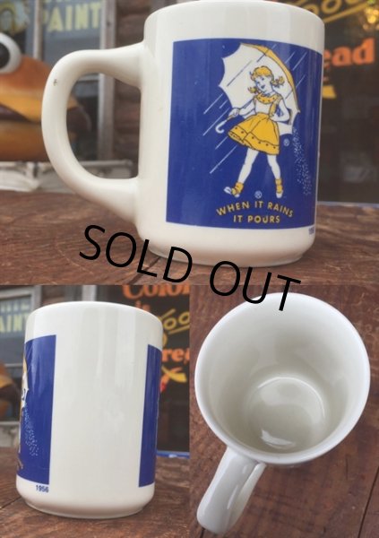 画像2: Vintge Morton Salt 50s Umbrella Girl Mug (MA810)  (2)