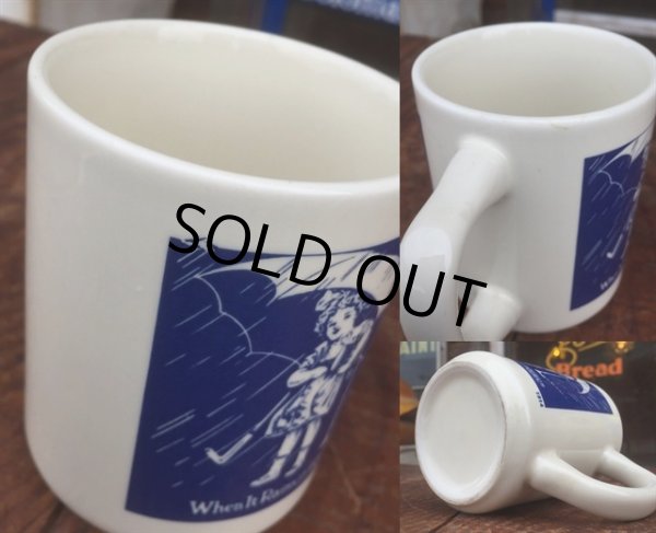 画像3: Vintge Morton Salt 10s Umbrella Girl Mug (MA807)  (3)