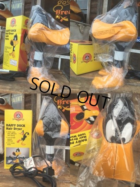 画像2: Vintage Looney Tunes Daffy Duck Hair Dryer (MA816) (2)