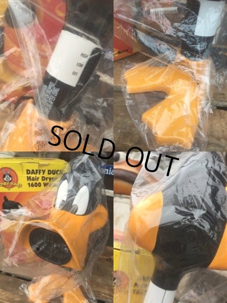 画像3: Vintage Looney Tunes Daffy Duck Hair Dryer (MA816) (3)