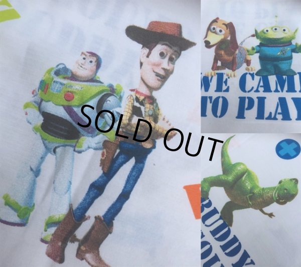 画像2: Vintage Toy Story Flat Sheet (MA821) (2)