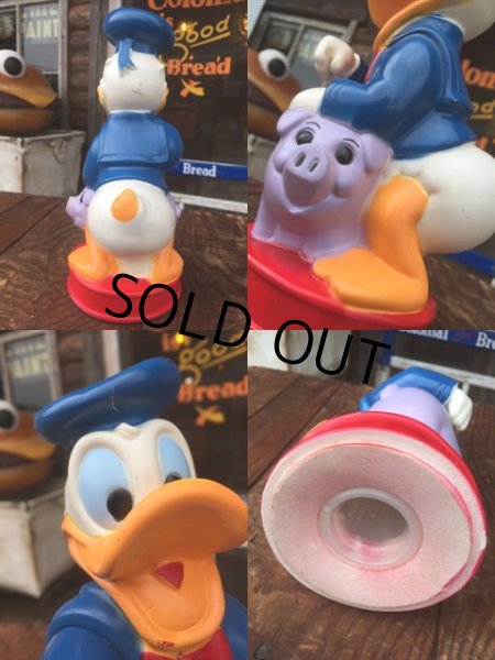 画像3: Vintage Disney Donald Duck Plastic Bank (MA858) (3)