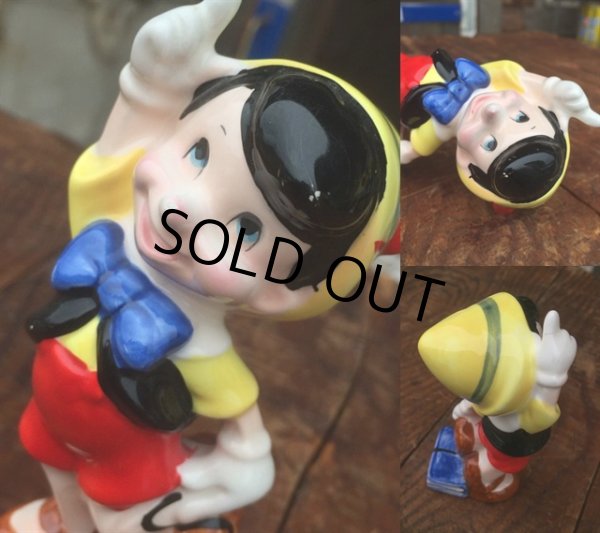 画像3: Vintage Disney Pinnochio Ceramic Figure (MA856) (3)