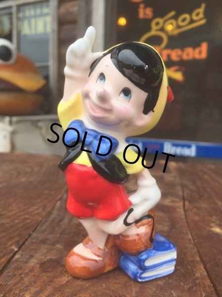 画像1: Vintage Disney Pinnochio Ceramic Figure (MA856) (1)