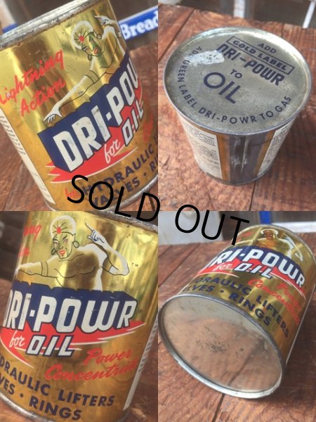 画像3: Vintage DRI-POWR Oil Can (MA864) (3)