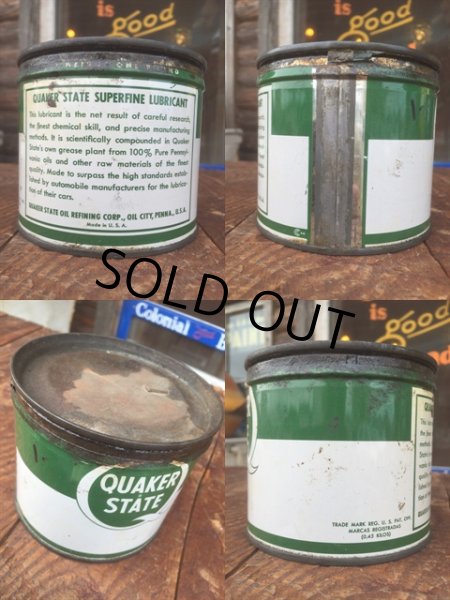 画像2: Vintage QUAKER STATE Superfine Lubricant Oil Can (MA866) (2)