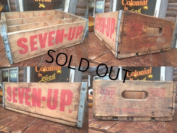 画像2: Vintage 7UP Wood Box (MA870)  (2)