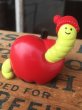 画像1: 70s Avon Fragrance Glace Pin Apple (MA874) (1)