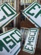 画像2: Vintage Porcelain Emsco Oil Gas Station Sign Texlite Dallas (MA897)  (2)