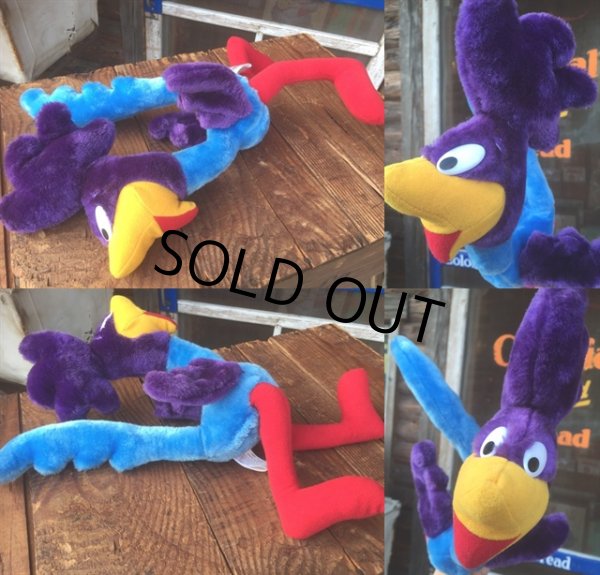 画像3: 90s Vintage Road Runner Plush Doll 43cm  (MA910) (3)