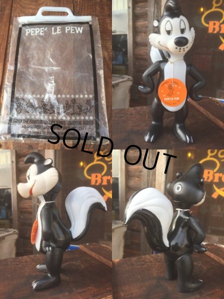 画像2: 70s Vintage WB Pepe Le Pew Doll Dakin (MA909) (2)