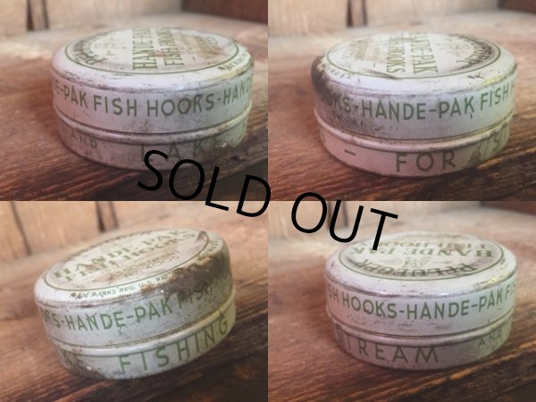 画像3: Vintage Pelueger Hande Pak Fish Hook Tin Can (MA917)  (3)