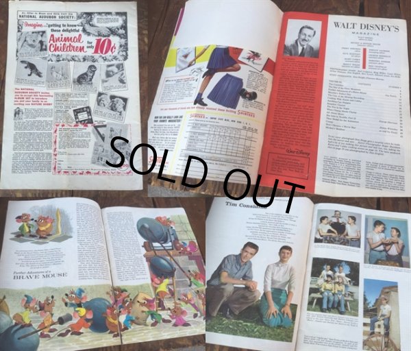 画像2: 50s Vintage Walt Disney's Magazine (MA965) (2)