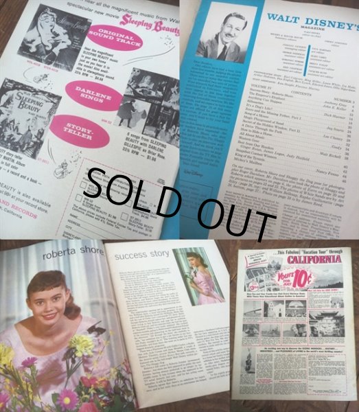 画像2: 50s Vintage Walt Disney's Magazine (MA959) (2)
