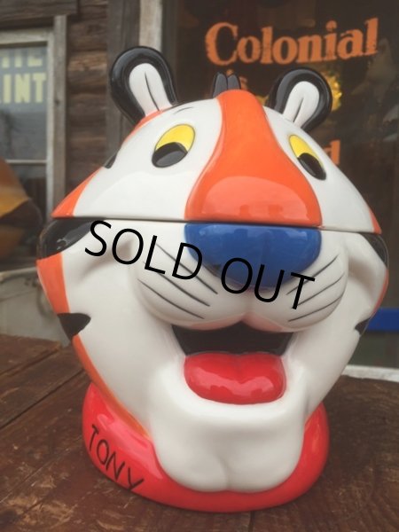 画像1: Vintage Cookie Jar Kellogg's Tony The Tiger (MA811) (1)