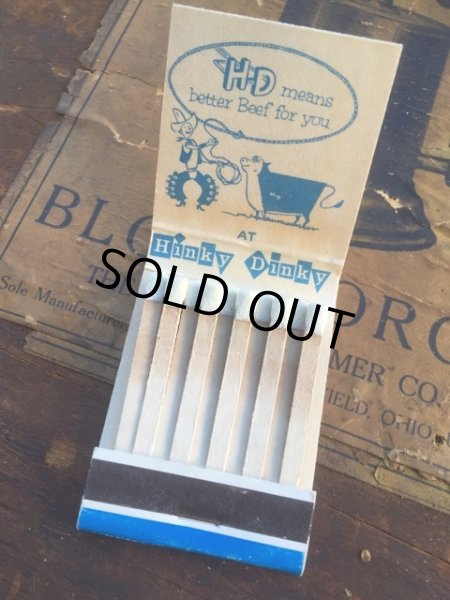 画像3: Vintage Matchbook Hinky Dinky Super Markets (MA5697) (3)