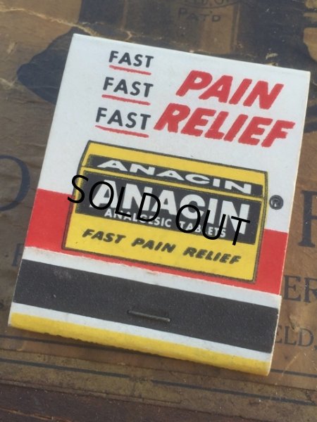 画像2: Vintage Matchbook ANACIN (MA5702) (2)
