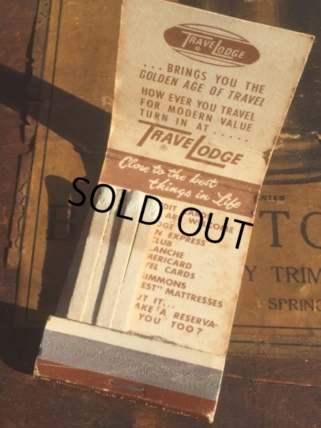 画像3: Vintage Matchbook Trave Lodge (MA5635) (3)