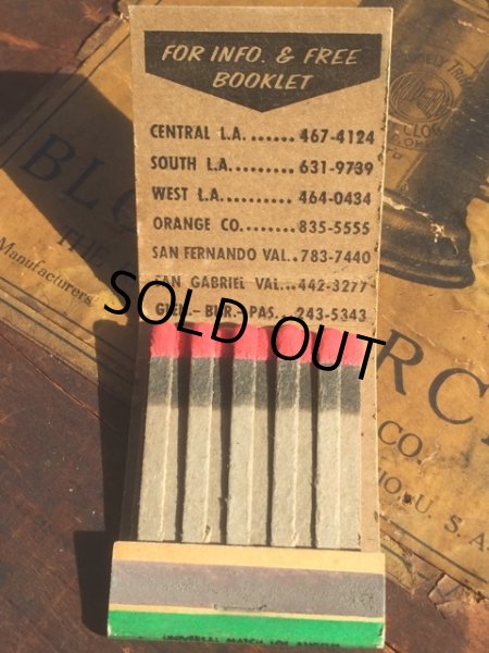 画像3: Vintage Matchbook SAFEWAY School of Driving (MA5394) (3)