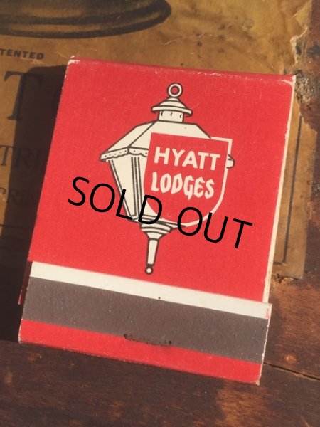 画像1: Vintage Matchbook HYATT LODGE (MA5400) (1)