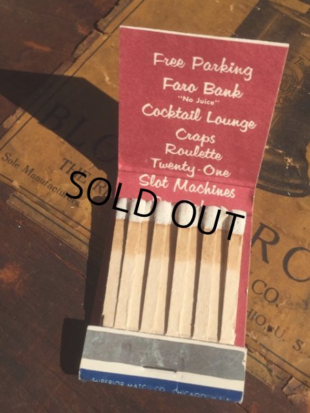 画像3: Vintage Matchbook Jackie and Mel's (MA5382) (3)