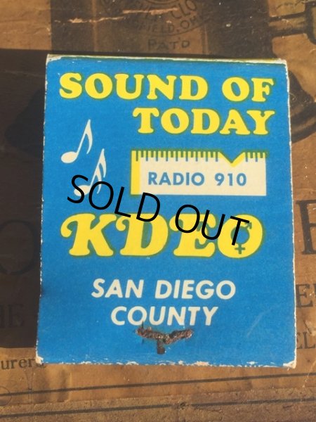 画像2: Vintage Matchbook RADIO 910 (MA5632) (2)