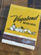 画像1: Vintage Matchbook Vagabond Motor Hotel (MA5746) (1)