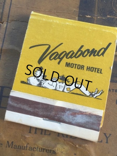 画像1: Vintage Matchbook Vagabond Motor Hotel (MA5746) (1)